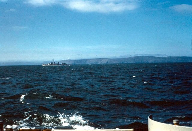 Photo - Scene From USS NEW at sea 1962